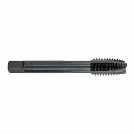 SHEARTAP Spiral Point Tap, Series 2090, Imperial, UNC, 632, Plug Chamfer, 2 Flutes, HSS, Black Steam Oxide 34405